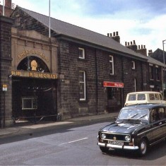 Sheaf Brewery, Ecclesall Road. 1970s. | Photo: Edward Mace