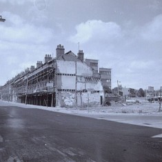 Demolition, Ecclesall Road. 1970s. | Photo: Edward Mace