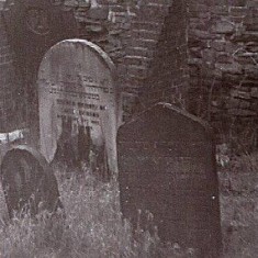 Headstones, Jewish Cemetery, Bowdon Street. 1970s. | Photo: Edward Mace