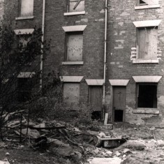 Derelict houses in Broomhall, May 1979 | Photo: Tony Allwright