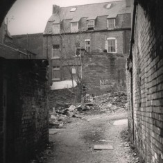 Brunswick St archway towards Havelock Square, May 1979 | Photo: Tony Allwright