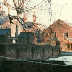 Broomhall back yards, January 1980 | Photo: Tony Allwright