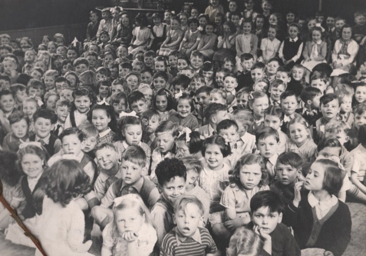 Children at Springfield School, 1952 | Photo: Margaret Parkin