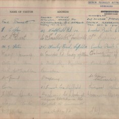 St Andrew's Church Visitor Book: 1948-1955 | Photo: St Andrews URC Church