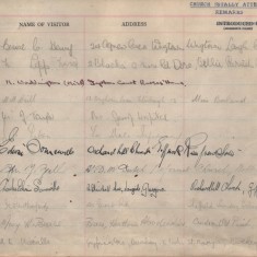 St Andrew's Church Visitor Book: 1948-1955 | Photo: St Andrews URC Church