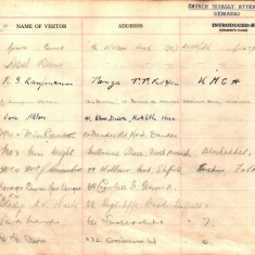 St Andrew's Church Visitor Book: 1948-1955 | Photo: St Andrews URC Church