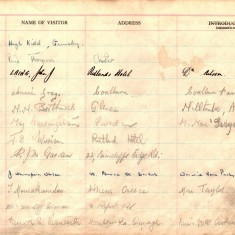 St Andrew's Church Visitor Book: 1948-1955 | Photo: St Andrews URC Church