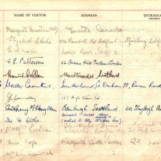 St Andrew's Church Visitor Book: 1948-1955 | Photo: St Andrews URC Church